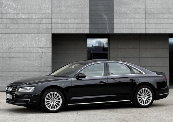 Audi A8 cena 121900 przebieg: 174500, rok produkcji 2015 z Rzeszów małe 529